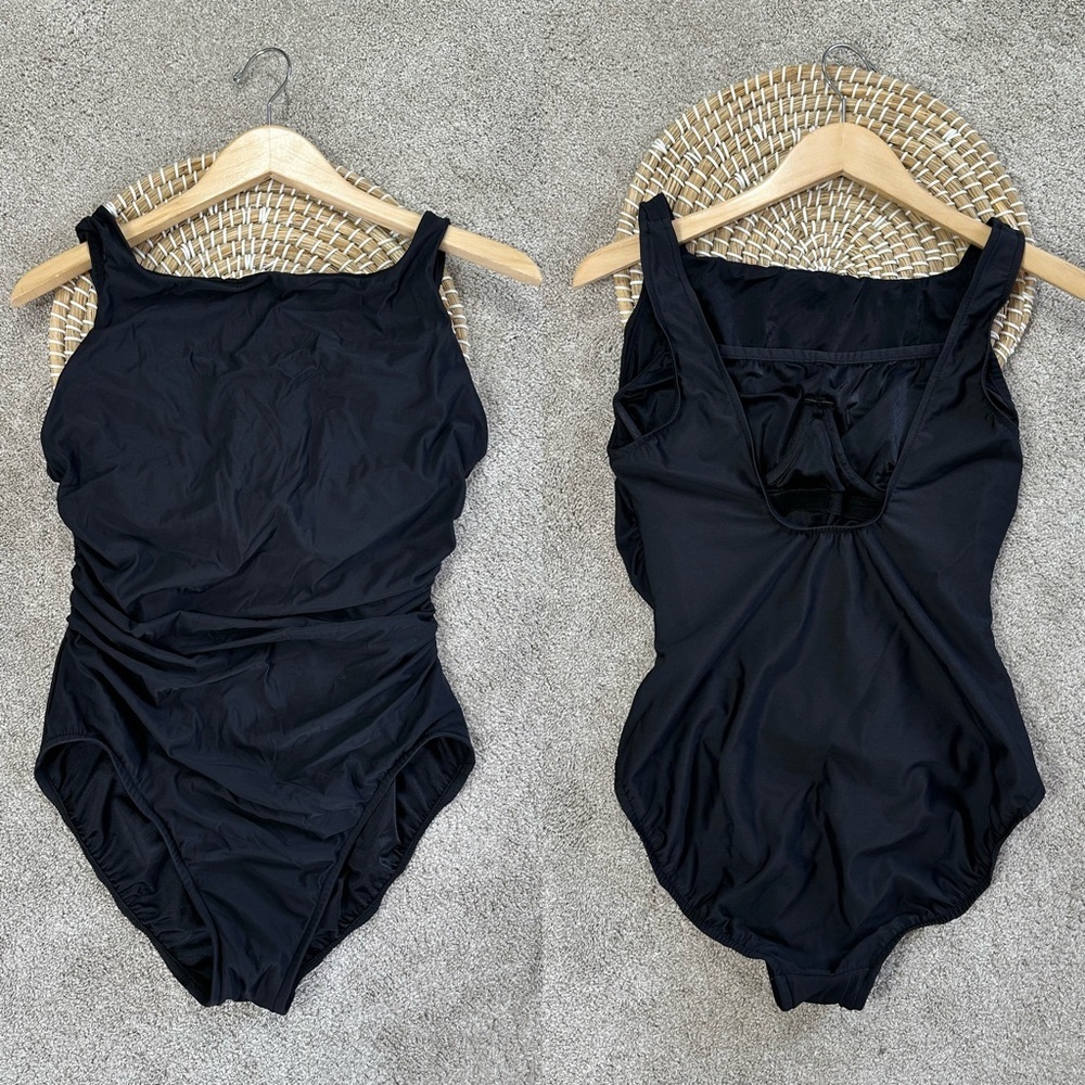 Miraclesuit Black One-Piece Swimsuit